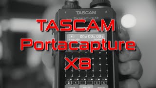 BEST BUDGET AUDIO CAPTURE DEVICE  TASCAM Portacapture X8 [upl. by Asiulairam272]