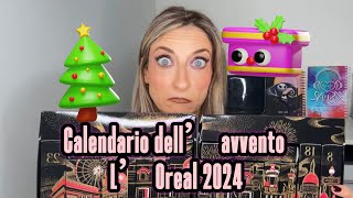 Calendario dell’Avvento L’OREAL 2024  Mi sono divertita un sacco 🤩 [upl. by Akeihsal]