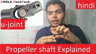 propeller shaft in hindi [upl. by Rudolph]