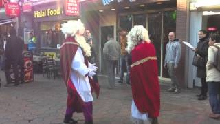 Sinterklaas in gevecht [upl. by Pelmas]