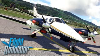 Black Square Turbine Duke  First Look Review  MSFS [upl. by Watson744]