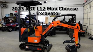 AGT L12 Mini Chinese Excavator [upl. by Jacquet]