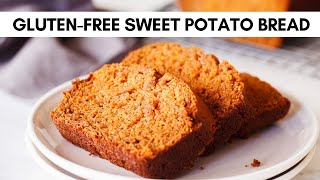 How to Make Cinnamon Sweet Potato Bread GlutenFree [upl. by Nyladnarb]