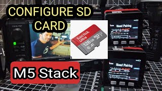 M5STACK ICON 705 SD CARD CONFIGERATION [upl. by Onateag]