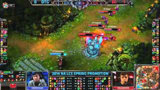 EG vs DTG G2  LCS 2014 NA Spring Promo [upl. by Ahto]