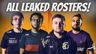 ALL MW2 ROSTERS WERE LEAKED  CDL ROSTERMANIA [upl. by Blain437]