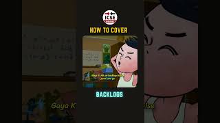 HOW TO COVER BACKLOGS  motivation toppersecret prateiksir backlogs exampressure backlogexam [upl. by Wash]