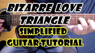 Bizarre Love Triangle  Frente  Guitar TUTORIAL [upl. by Anahsor]