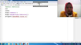cara membuat program matlab untuk menghitung faktorial [upl. by Harrell]