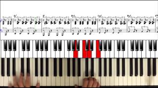 Isn´t she lovely Piano accompany tutorial by joerundpiano [upl. by Roana711]