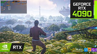 Fortnite Season 4  RTX 4090 Ultra Settings 4K  Ray Tracing  DLSS [upl. by Trefler]