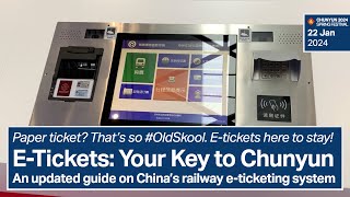 Chunyun 2024 ETickets Your Key to Chunyun 22 Jan 2014 [upl. by Eelarbed738]