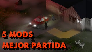 5 mods🔴 que mejoraran 🟢tu partida en Project Zomboid 🧟‍♂️ [upl. by Aseel865]