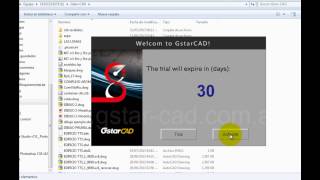 GstarCAD8  Tutorial Básico en Español  Activación de Licencia [upl. by Ahtiekal296]