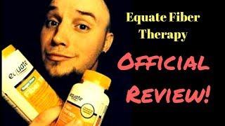 Equate Fiber Therapy Review [upl. by Yrokcaz]