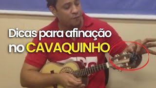 Diego de Oliveira  Dicas de Afinação Cavaquinho [upl. by Killigrew]