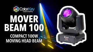 Mover Beam 100  Compact 100 Watt LED Moving Head Beam [upl. by Navarro223]