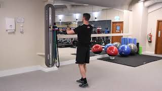 Connexus Column Workout  resistance band row [upl. by Utir369]