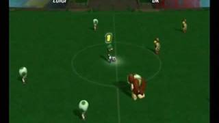 How to make with Mario smash football easy goals [upl. by Allenad78]