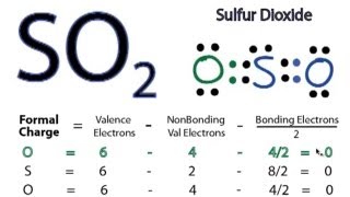 SO2 Lewis Structure  How to Draw the Lewis Structure for SO2 Sulfur Dioxide [upl. by Germann]