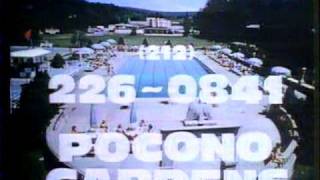 1978 Pocono Gardens Lodge commercial [upl. by Aicinat]