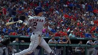 Alex Bregman  Swing Mechanics Demonstration [upl. by Aikat]