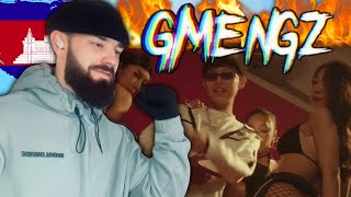 TeddyGrey Reacts to 🇰🇭 GMENGZ  ATTENTION  UK 🇬🇧 REACTION [upl. by Burdett]