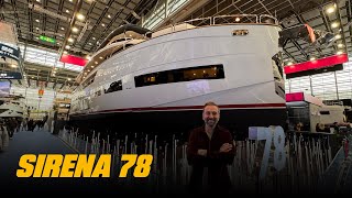 Dünyaya adından söz ettiren Türk marka SIRENA 78 walkaround sirenayachts bootdusseldorf [upl. by Revart]