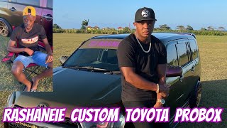 Rashaneie Custom Toyota Probox New Color  plans for the car and the Jamaican car scene  4k [upl. by Noreik]