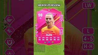 98 Rolfö Review in EA FC 24 shorts short fc24 eafc24 futties rolfo barcelona [upl. by Ezara]