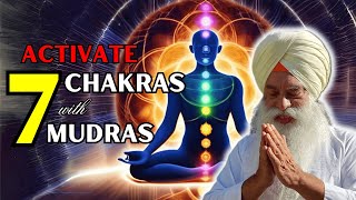 Activate 7 Chakras with 7 Mudras  SelfHealing Meditation [upl. by Eula]