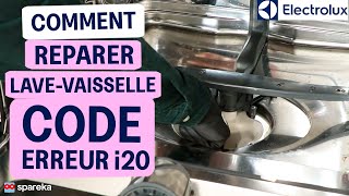 Comment résoudre le code erreur i20 sur un lave vaisselle Electrolux [upl. by Eimmit]