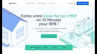 Comment faire sa déclaration LMNP sur declafr en quelques minutes [upl. by Mellins]