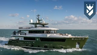 Cantiere delle Marche 111 Explorer Yacht Walk Through Video [upl. by Buttaro128]