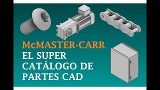 McMasterCarr el super catálogo de partes CAD para Inventor y Fusion 360 [upl. by Anned656]