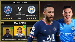 DLS 22  PSG vs Manchester City  UCL  Dream League Soccer 2022 Gameplay [upl. by Craner]