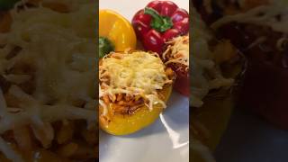 ✅ Hoy traemos esta fácil y sana receta de pimientos rellenoshechos en airflyer [upl. by Yeknarf145]