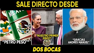 ¡PETRO PESO DE VUELTA PEMEX VENDE A LA INDIA POR PRIMERA VEZ [upl. by Acenes]