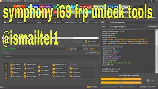 i69 frp symphony i69 frp unlock tool ismailtel1 [upl. by Amaleta582]