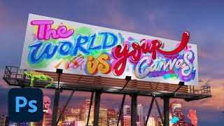 The World is Your Canvas  Adobe Photoshop [upl. by Inahc]