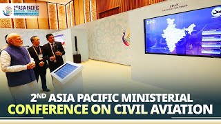 LIVE PM Modi at 2nd Asia Pacific Ministerial Conference on Civil Aviation [upl. by Nickola972]