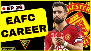 Treble 💪 Manchester United EAFC 24 Career  EAFC Career Mode Tips and Tricks  The Rebuild  Ep 26 [upl. by Matthaeus]