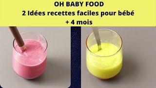 Idée recette rapide pour bébé  betterave  courgette [upl. by Richards]