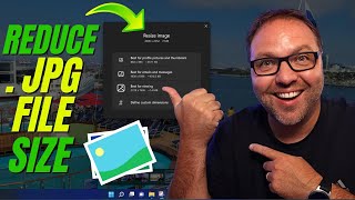 How to Reduce JPEG File Size  Windows 11 [upl. by Deach]