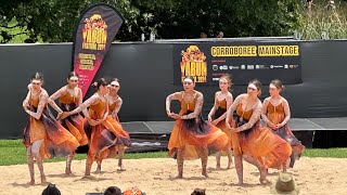 Brolga Dance Academy at Yabun Festival 2024 [upl. by Anek939]