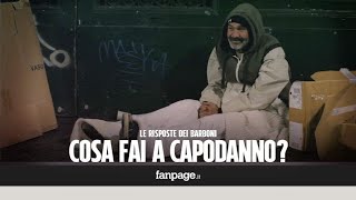 Cosa fai a Capodanno La risposta dei barboni [upl. by Armillia532]