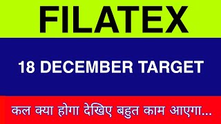 18 December Filatex share  Filatex share latest News  Filatex share price today news [upl. by Lerat]