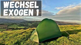 Wechsel Exogen 1 Tent  Mid priced Lightweight One person Tent  Pitching Demo and initial thoughts [upl. by Ailsa]