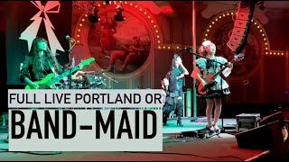 Full Concert BANDMAID LIVE  Portland OR [upl. by Sorcim31]