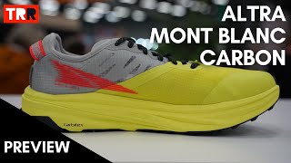 Altra Mont Blanc Carbon Preview  Llega la placa de carbono a Altra [upl. by Davidson522]